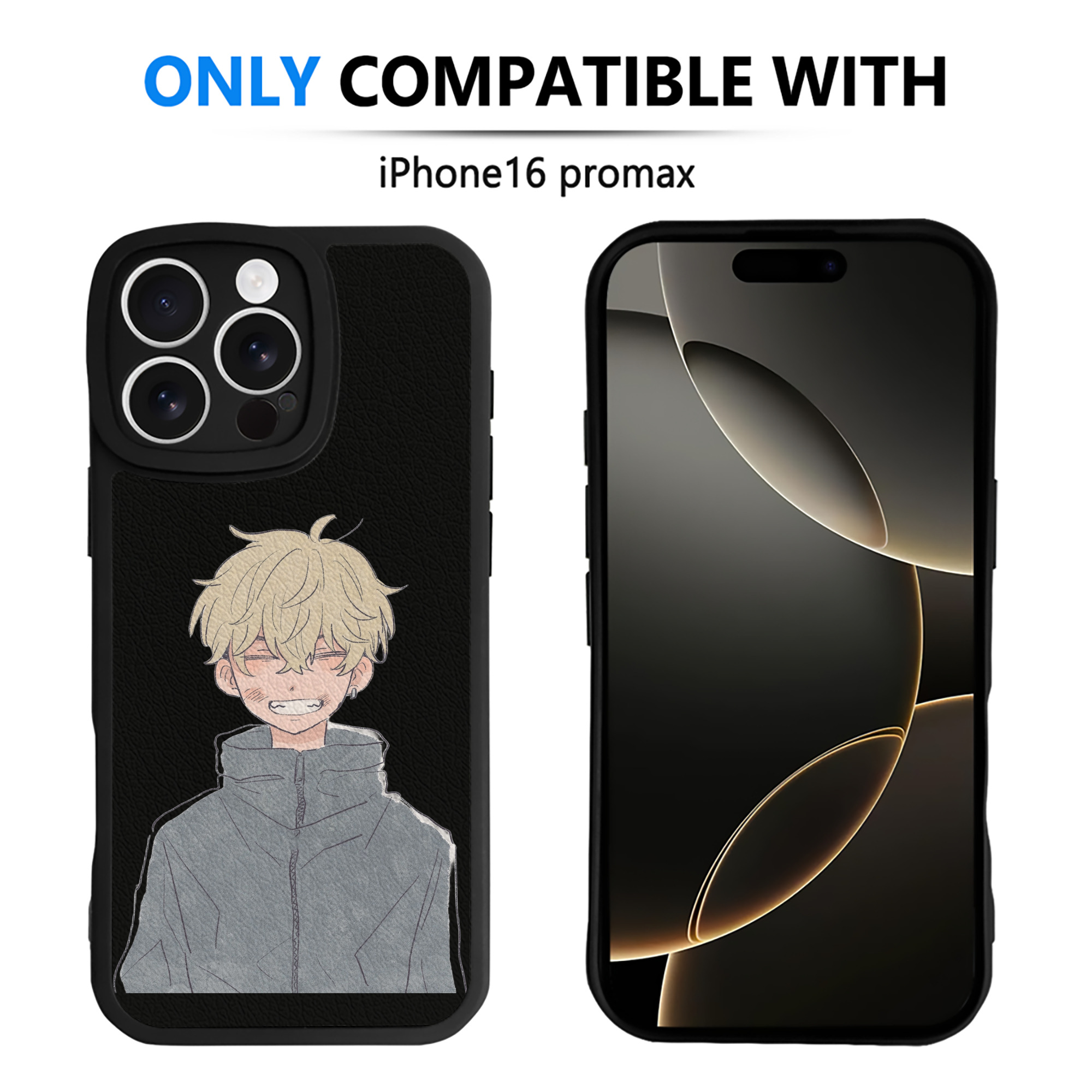 （画像用） 東京リベンジャーズ Tokyo Revengers 【iPhone 16シリーズ対応】シリコンスマホケース（レザー調） 材質：シリコン